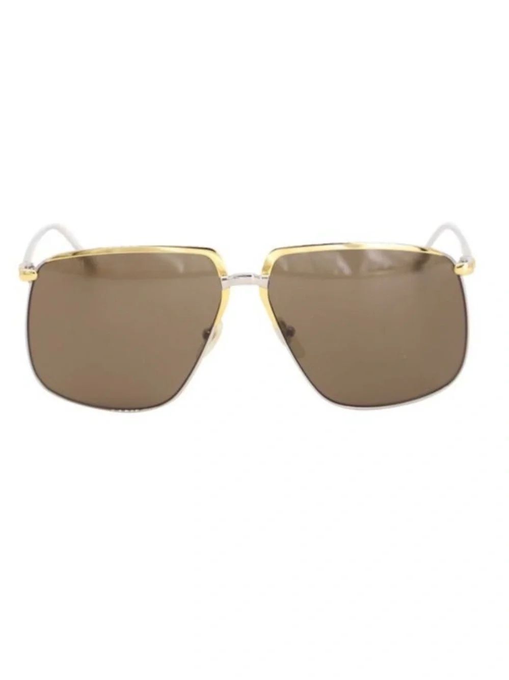 Gucci GG0365S Aviator Sunglasses in Gold Metal $465